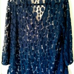 Tommy Bahama Sheer Blue Top